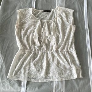 Tunic with Gauze Fabric